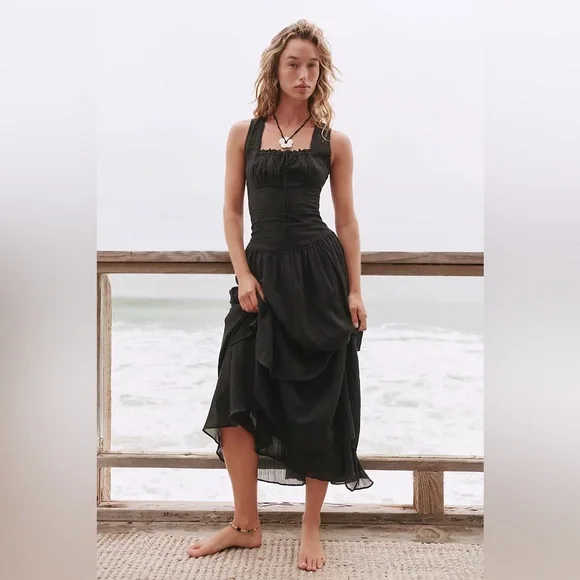 Free People | Dresses | Nwt Free People In My Dreams Midi Dress | Poshmark